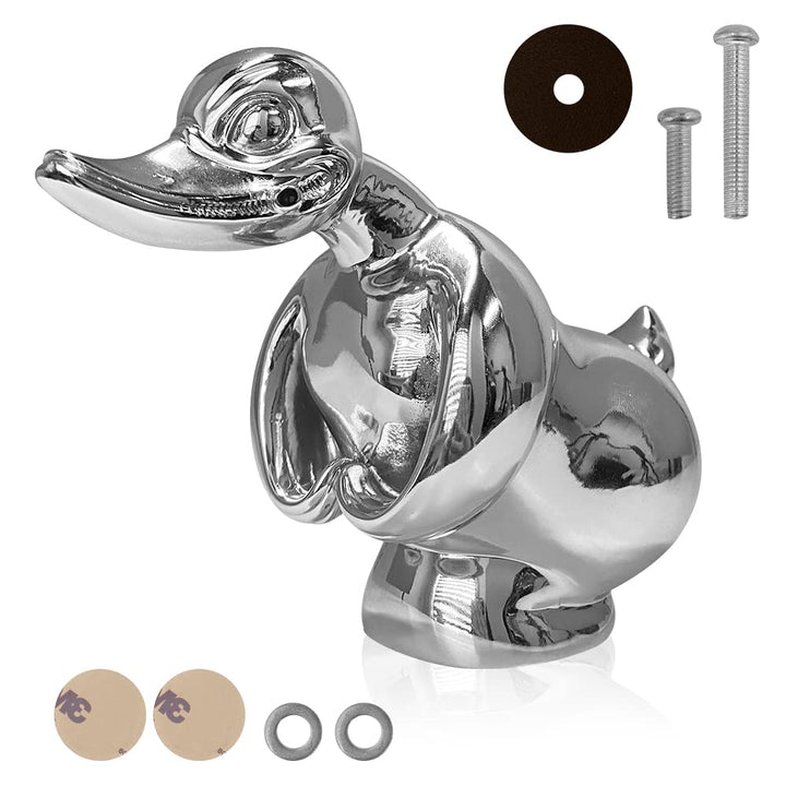 Angry Duck Kühlerfigur, Wütende Gummiente Kühlerfigur, Angry Rubber Duck Kühlerfigur, Coole Ente Aut