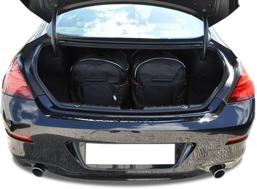 KJUST Dedizierte Reisetaschen 4 stk kompatibel mit BMW 6 COUPE F13 2011-2018