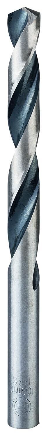 Bosch Professional 5 Stück HSS Spiralbohrer PointTeQ (für Metall, 10,9 x 94 x 142 mm, Zubehör Bohrsc