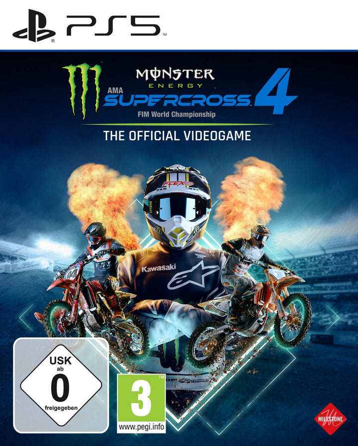 Monster Energy Supercross - The Official Videogame 4 (Playstation 5) PlayStation 5 Standard, PlaySta