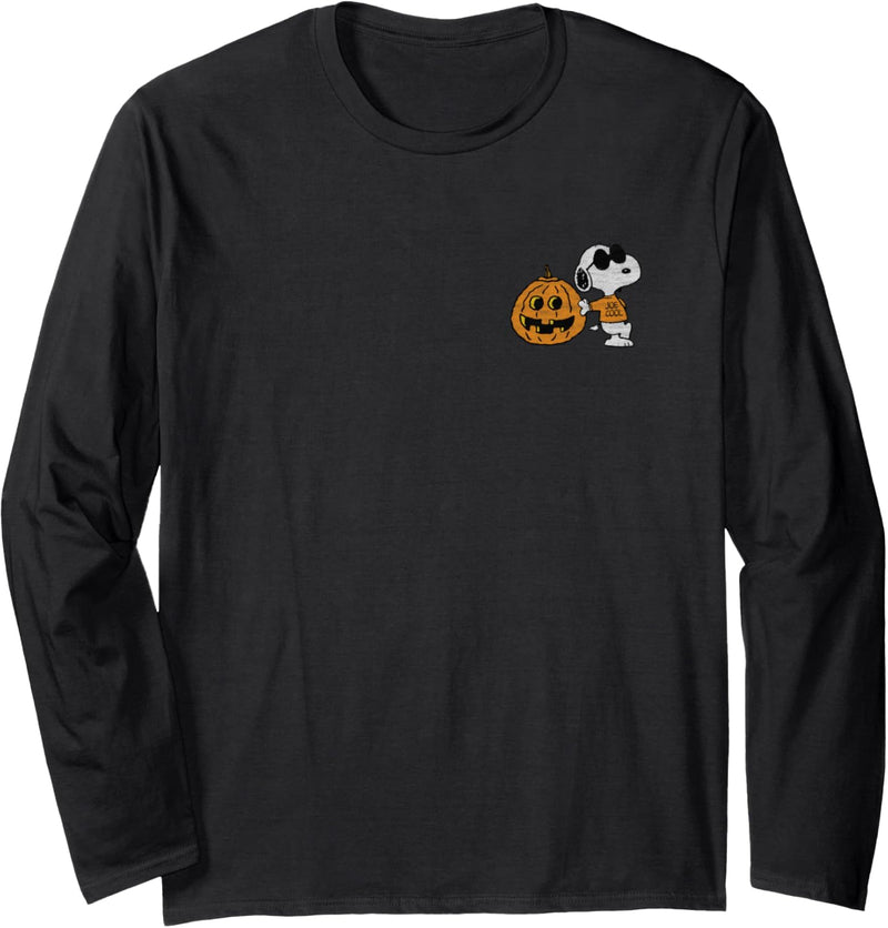 Peanuts Halloween kühler Kürbis Snoopy Langarmshirt