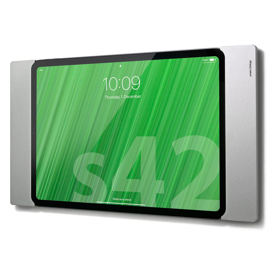 Smart things s42 s sDock Fix A10.9 Silber - Abschliessbare Wandhalterung und Ladestation zur dauerha