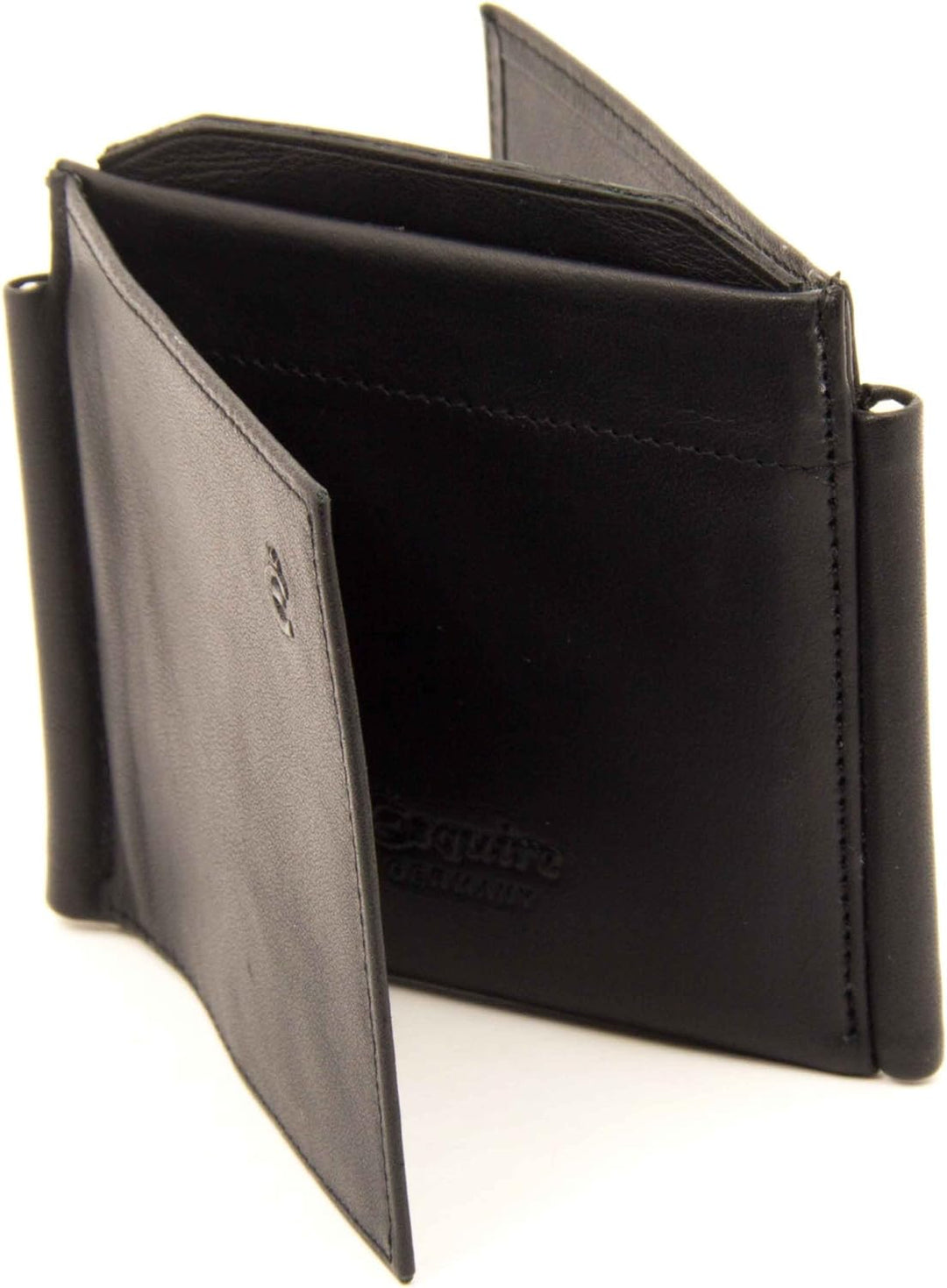 Esquire Geldklammer Logo Klammerbörse Schwarz 256710, Schwarz