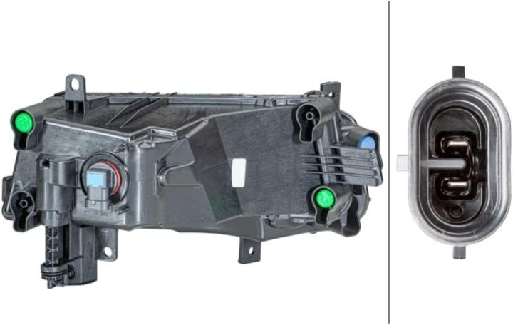 HELLA 1NG 354 843-071 Halogen-Nebelscheinwerfer- ECE - links