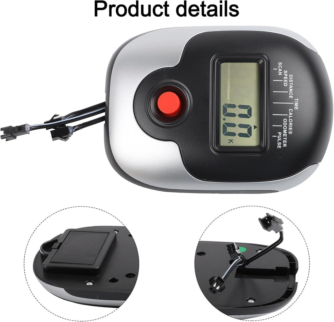 Heimtrainer Elektronisches Messgerät LED-Displays Heimtrainer LCD Monitor Tachometer Stationäre Fahr