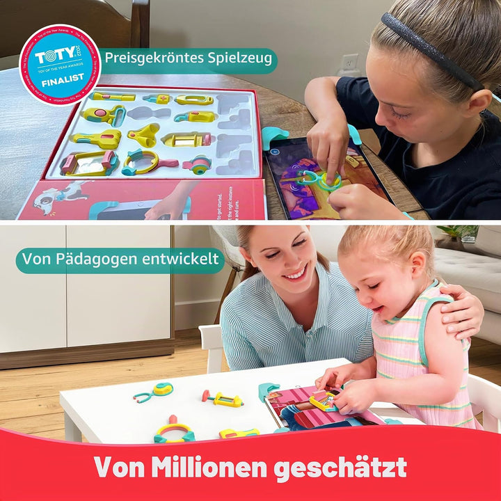 PlayShifu STEM Spielzeug für Kinder – Tacto Doctor (interaktives Kit + App) – Rollenspiel mit echtem