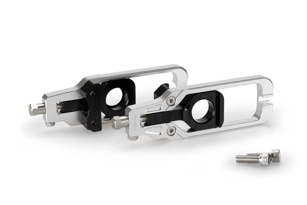 Puig 20691P Kettenspanner für Suzuki Silber