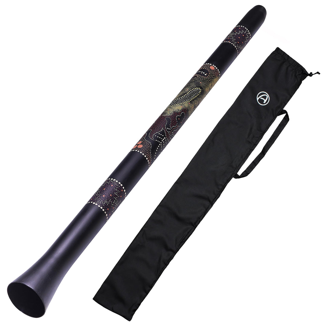 Didgeridoo Synthetic 130cm – Gerader Kunststoff Didgeridoo mit klarem Ton Clay, Clay