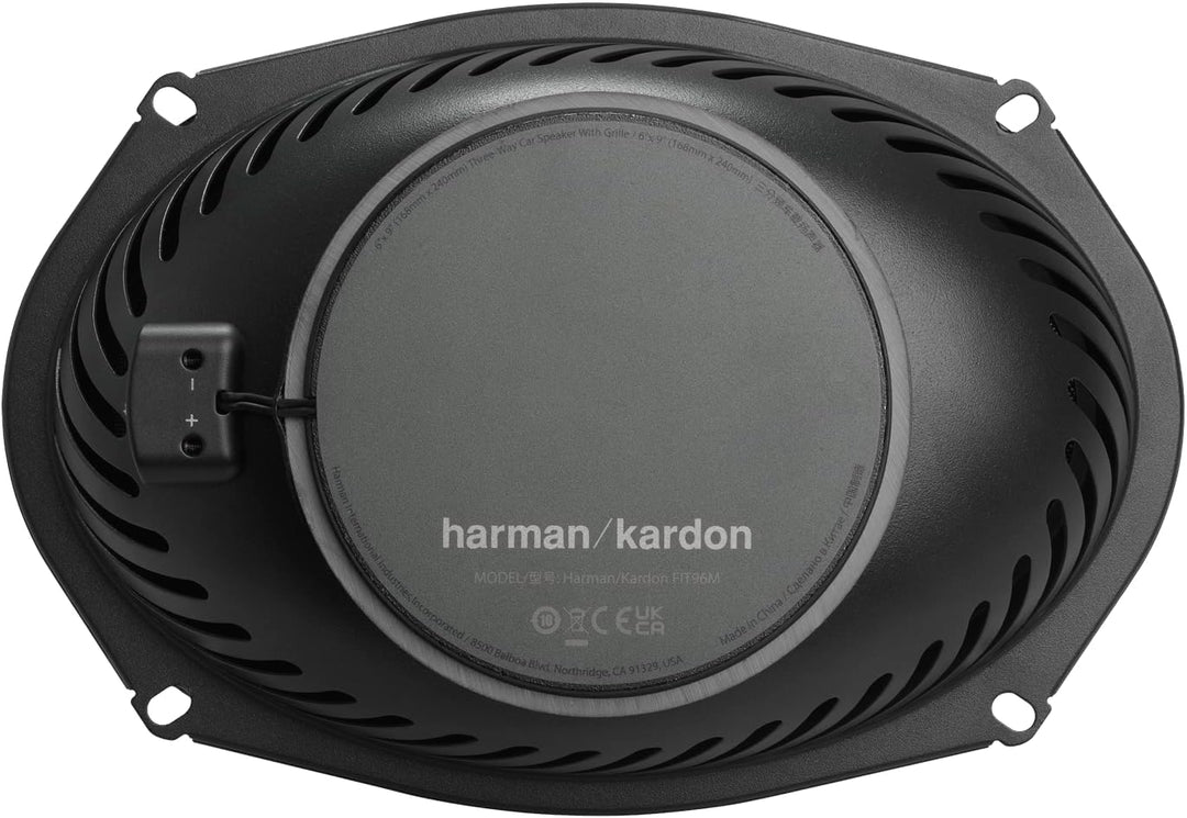 Harman Kardon FIT 96M 3-Wege Koaxial Lautsprecher Auto 152x22mm (6x9 Zoll): Car HiFi Lautsprecher mi
