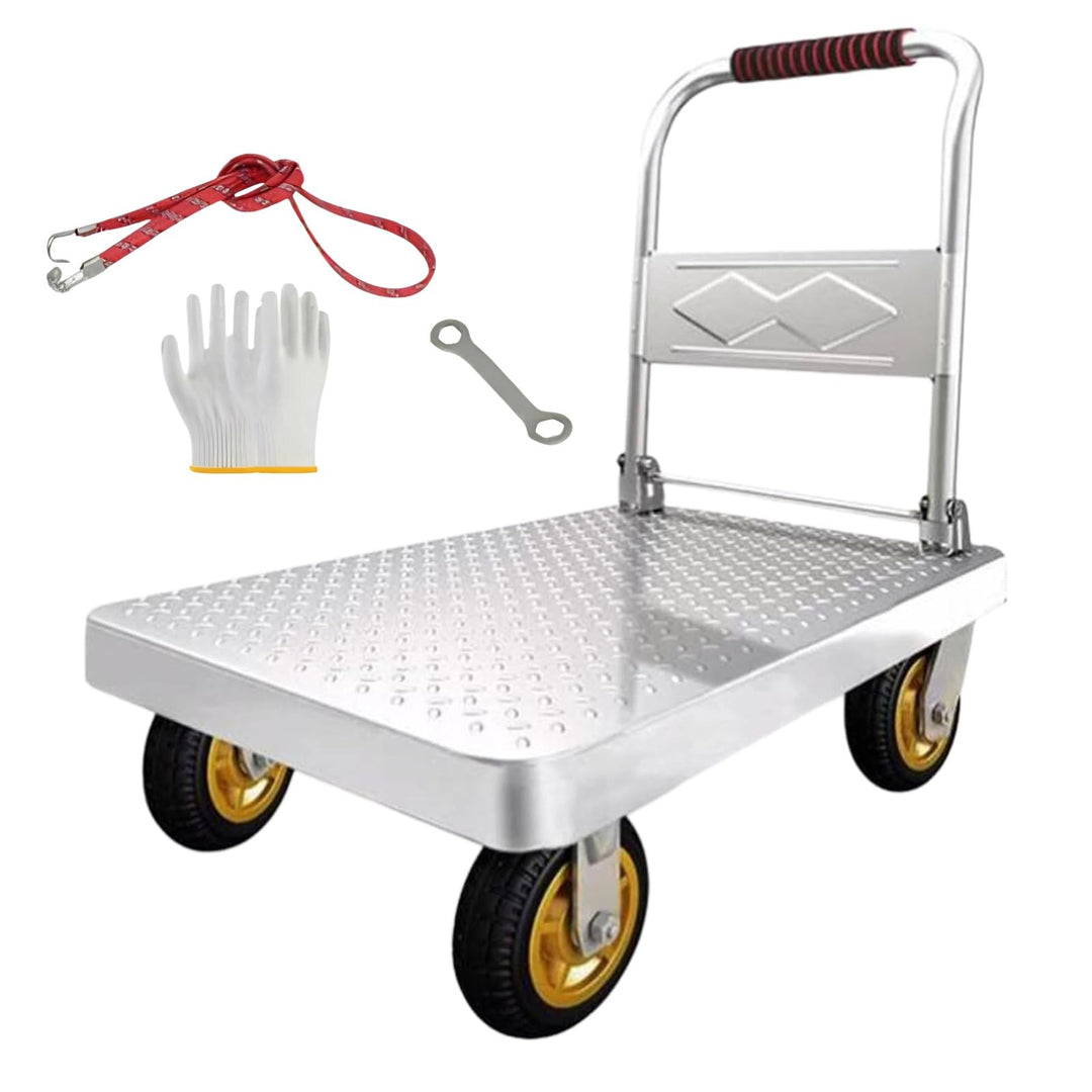 Plattformwagen Klappbar 230kg, Campingwagen, Robuster Wagen Zum Bewegen Schwerer Gegenstände, Sackka