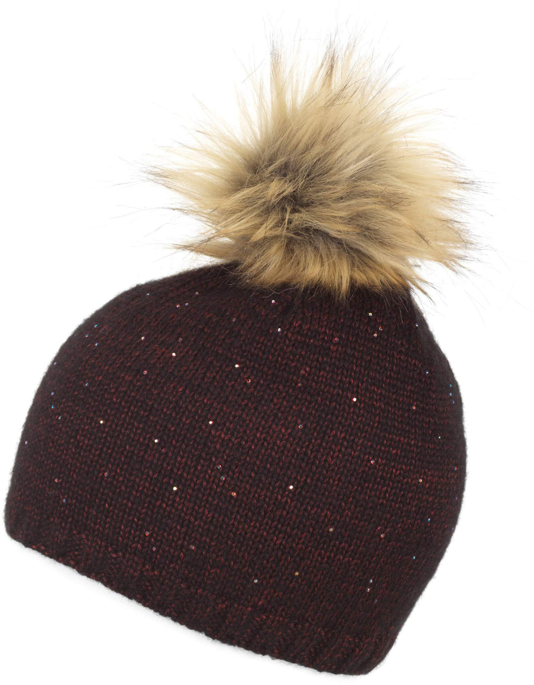 Eisbär Elma Lux Crystal MÜ Einheitsgrösse chianti-Schwarz/AF h.braun, Einheitsgrösse chianti-Schwarz