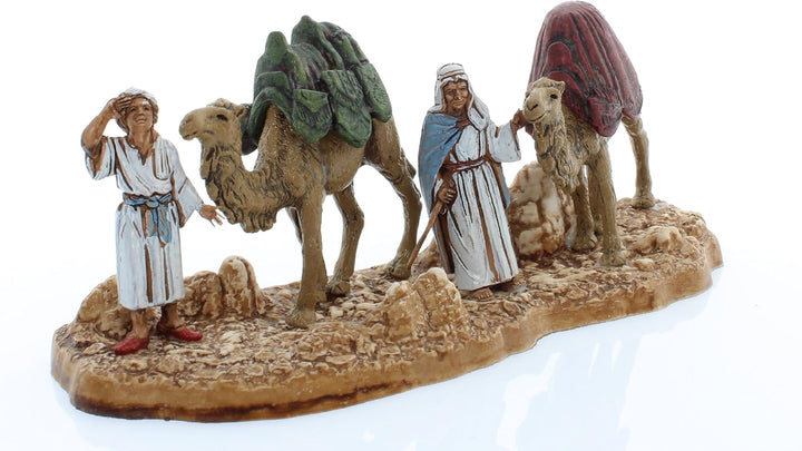 Moranduzzo Kamelreiter für Krippe 6 cm Massstab 1:32 - Unzerstörbare Krippenfiguren - Stil 700', Han