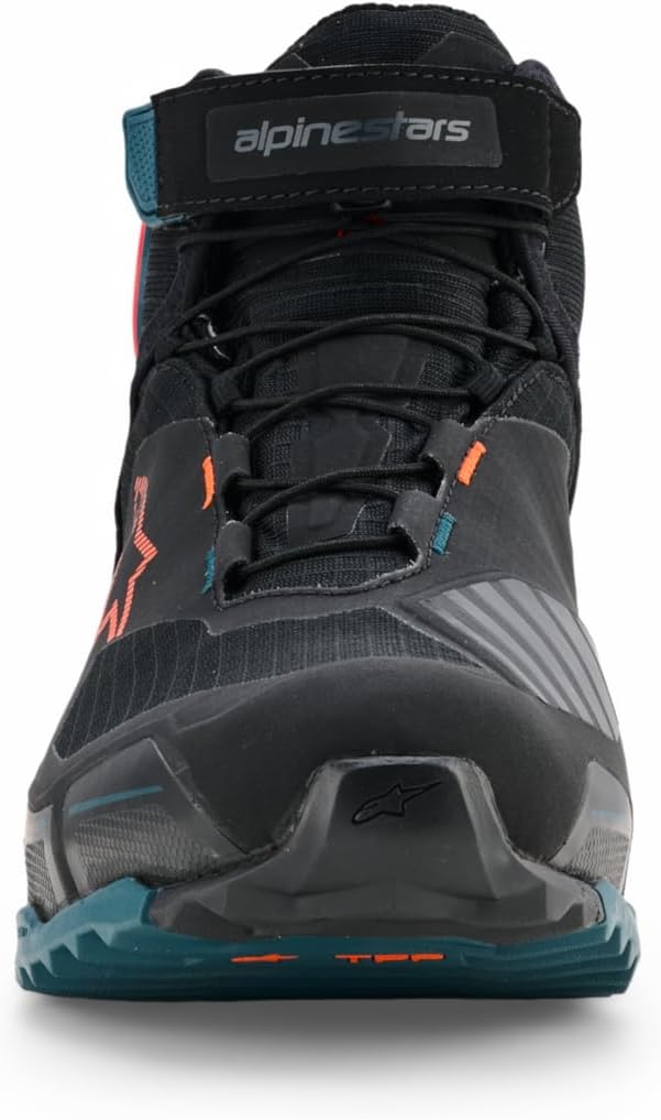 Alpinestars Unisex Motorradsc Motorradstiefel 44 EU Orange Grün, 44 EU Orange Grün