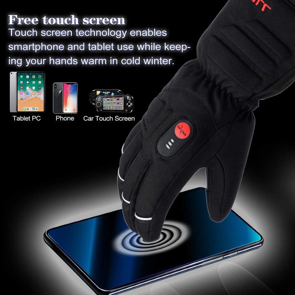 Sun Will beheizte Handschuhe Fahrradhandschuhe 7,4V 2200mAh wiederaufladbare Motorradhandschuhe elek