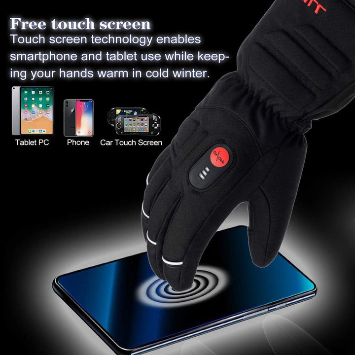 Sun Will beheizte Handschuhe Fahrradhandschuhe 7,4V 2200mAh wiederaufladbare Motorradhandschuhe elek