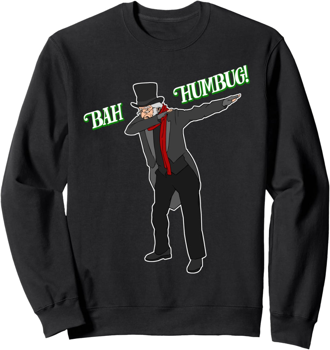 Tupfen Onkel Scrooge Weihnachtsgeschichte - Xmas Dab Bah Sweatshirt