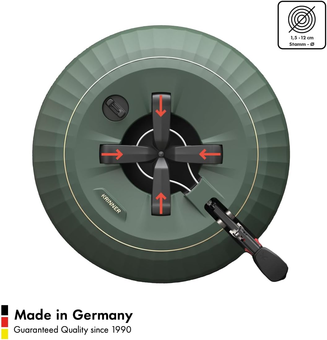KRINNER® X-Series Deluxe Christbaumständer X-320 Deluxe Weihnachtsbaumständer NEU inkl. Fusspedal mi