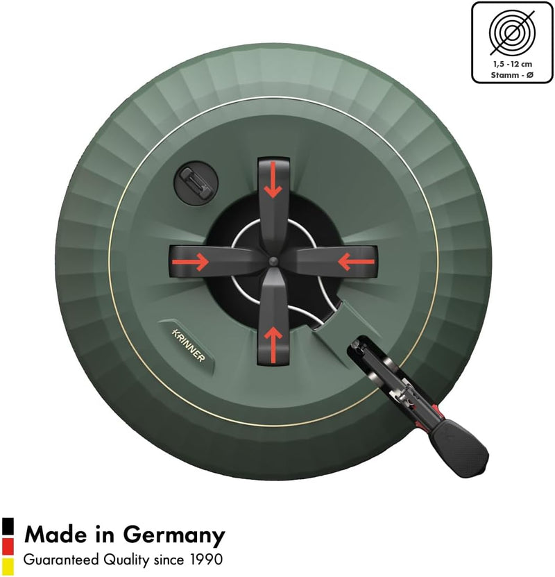 KRINNER® X-Series Deluxe Christbaumständer X-320 Deluxe Weihnachtsbaumständer NEU inkl. Fusspedal mi