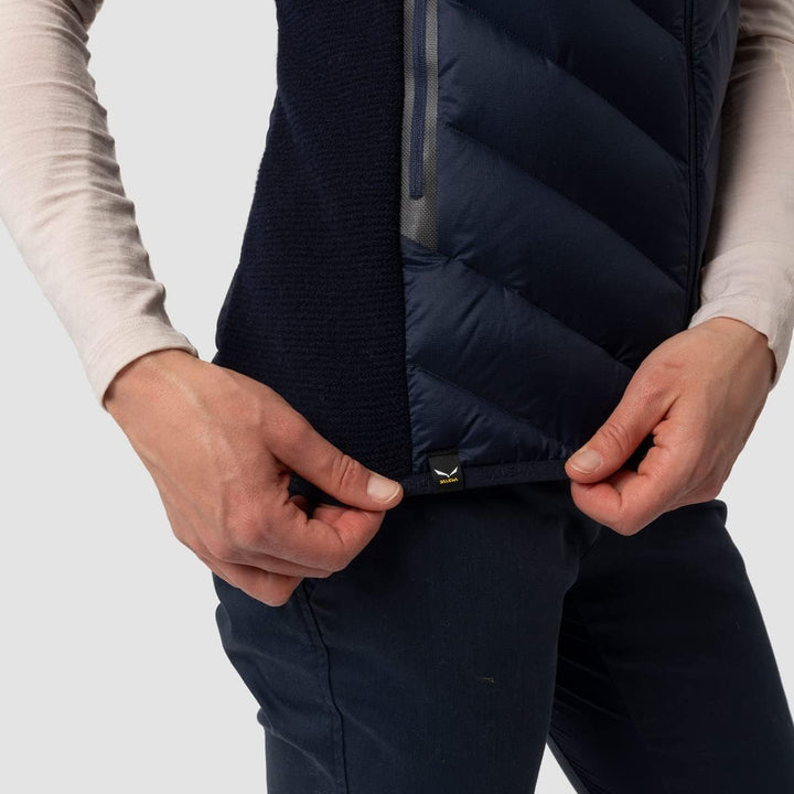 Salewa Damen Fanes Sarner Rdsdwn W Hyb Vst. weste 42 Marineblau Blazer, 42 Marineblau Blazer