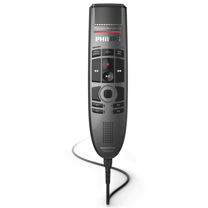 Philips SMP3700 SpeechMike Premium Touch, USB-Diktiermikrofon für kristallklare Aufnahmen und Beste