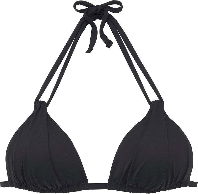 s.Oliver Damen Bikinioberteil 32 / A Schwarz, 32 / A Schwarz