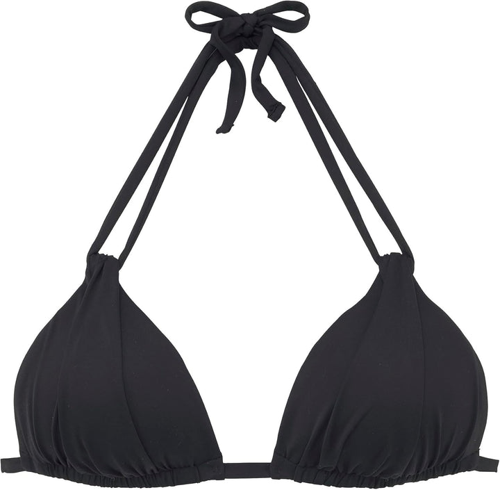 s.Oliver Damen Bikinioberteil 40 / C Schwarz, 40 / C Schwarz