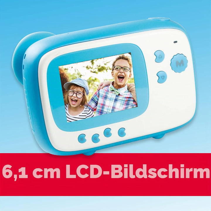 AGFA Photo Realikids Instant Cam – Sofortbildkamera für Kinder, Foto/Video, 2,4-Zoll-LCD-Display, Mi
