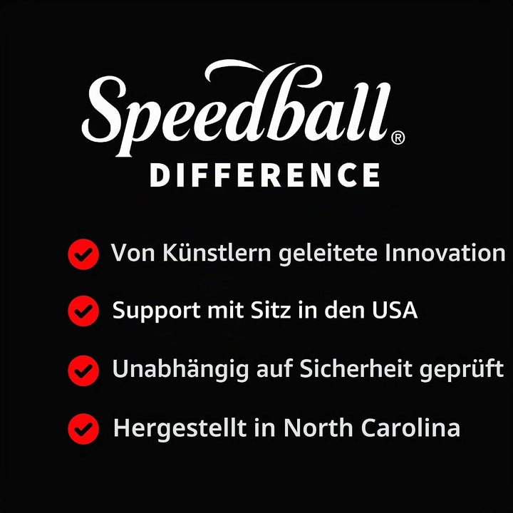 Unbekannt Speedball Block Tinte Starter Set