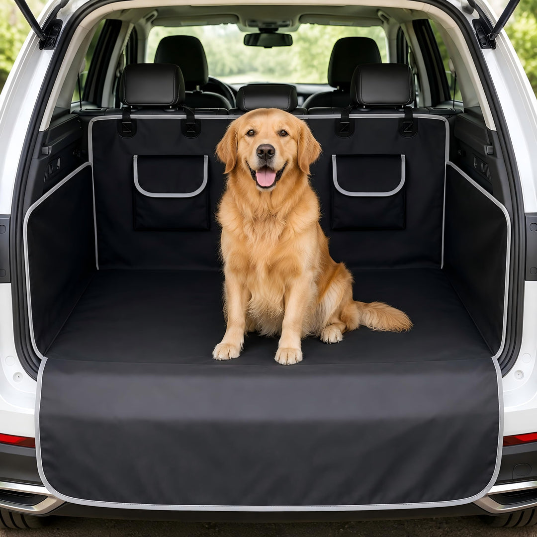 Toozey Kofferraumschutz Hund mit Seitenschutz - Universal Auto Kofferraum Hundedecke - Robuste Schut