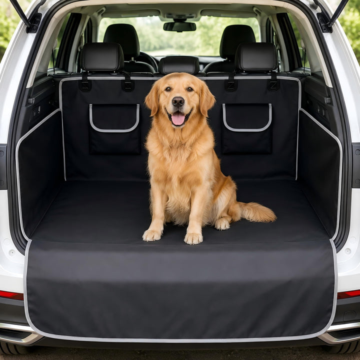 Toozey Kofferraumschutz Hund mit Seitenschutz - Universal Auto Kofferraum Hundedecke - Robuste Schut