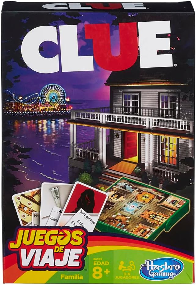 Hasbro Clue Grab und Go Spiel