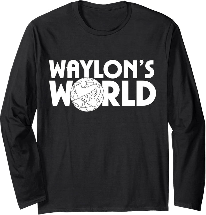 Waylon Jennings - Official Merchandise - Waylons World Langarmshirt