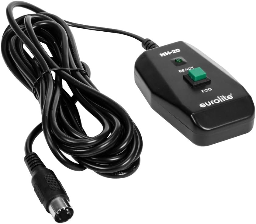 EUROLITE Fernbedienung für NH-20 Tour-Dunstnebelmaschine | Kabelfernbedienung für NH-20