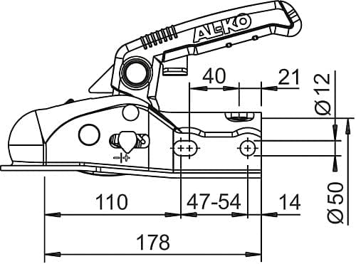 AL-KO Kugelkupplung AK 270