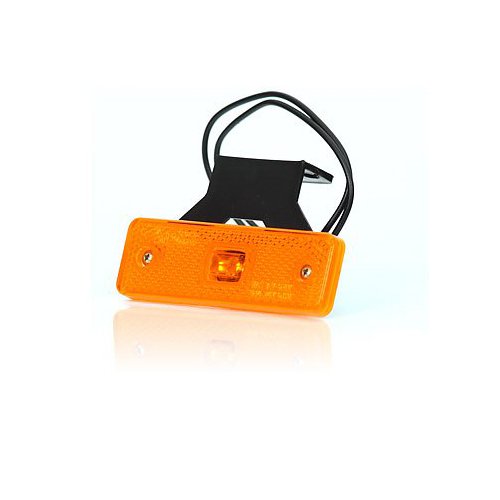 LED-MARTIN® 6er Sparset SU3 Umrissleuchte - inkl. Halter - gelb/orange - zugelassen für den Strassen