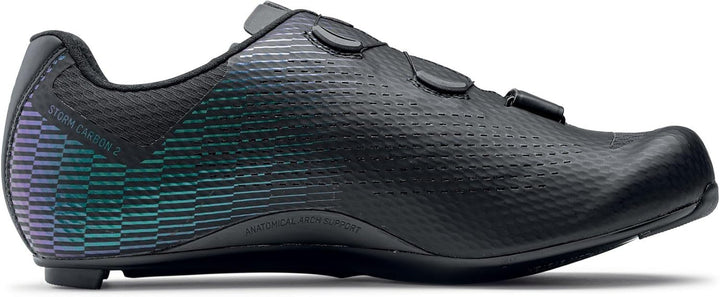 Northwave Herren Storm Carbon 2 Turnschuhe, 40 EU Black Iridescent