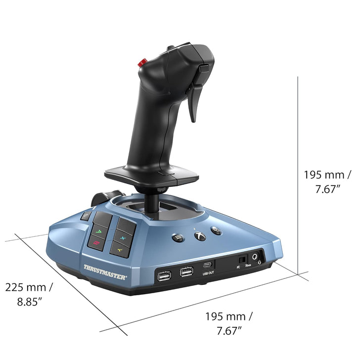 Thrustmaster TCA Sidestick X Airbus Edition - Offiziell Lizenziert für Xbox Series X|S & Windows PC