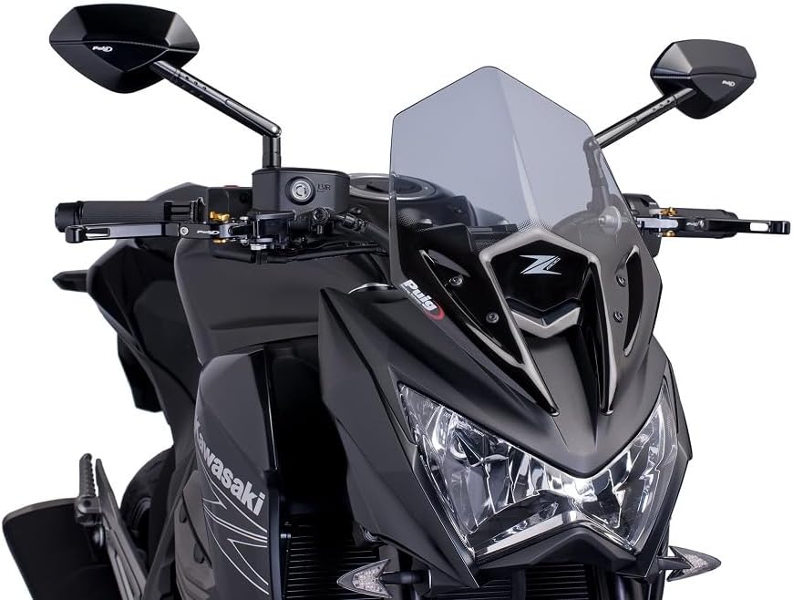 Puig 6401H Windschutzscheibe, Transparent/Rauchgrau Getönt, Getönt