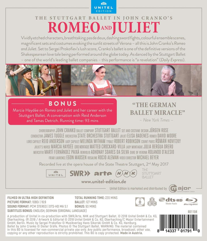 The Stuttgart Ballet in John Cranko&