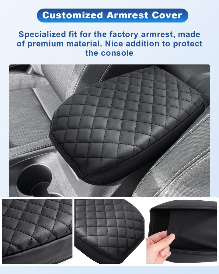 CDEFG Kompatibel mit Nissan Qashqai j12 2021-2024 2025 Mittelarmlehne Armlehnen Deckel Abdeckung Kra