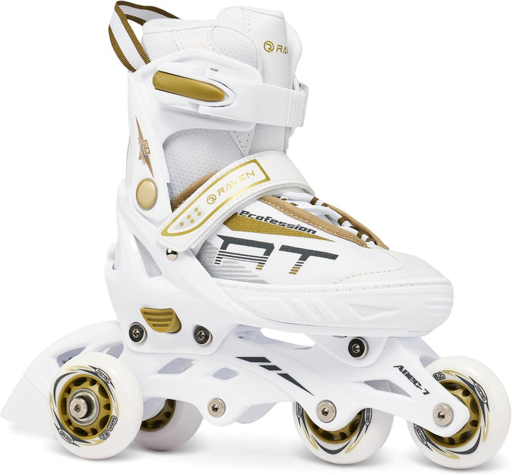 RAVEN Profession 4in1 Inlineskates Triskates Rollschuhe Schlittschuhe Inliner für Kinder und Erwachs