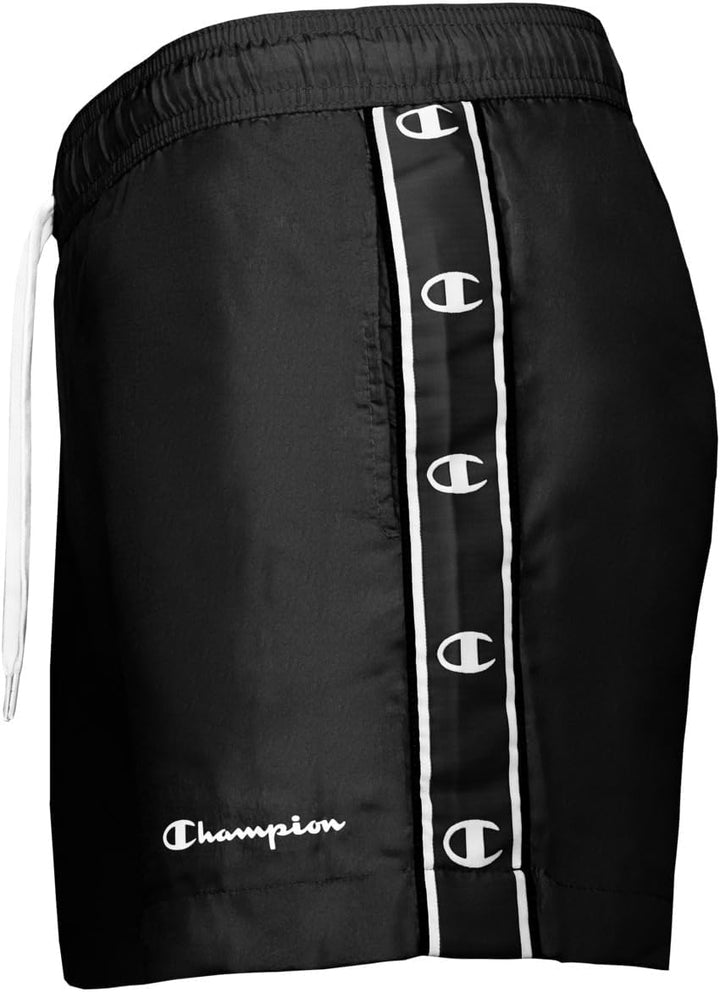Champion Herren Legacy Beachshorts American Tape Badehose XL Schwarz, XL Schwarz