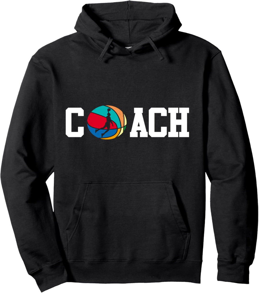 Basketballtrainer Coach Basketball Dunking Geschenk Pullover Hoodie