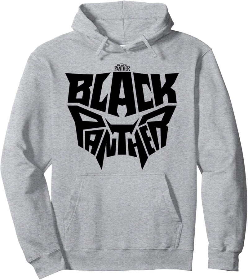 Marvel Black Panther Text Mask Fill Pullover Hoodie