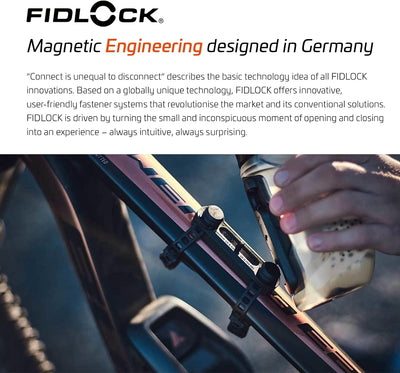 Fidlock transparent schwarz 450 ml, 450 ml