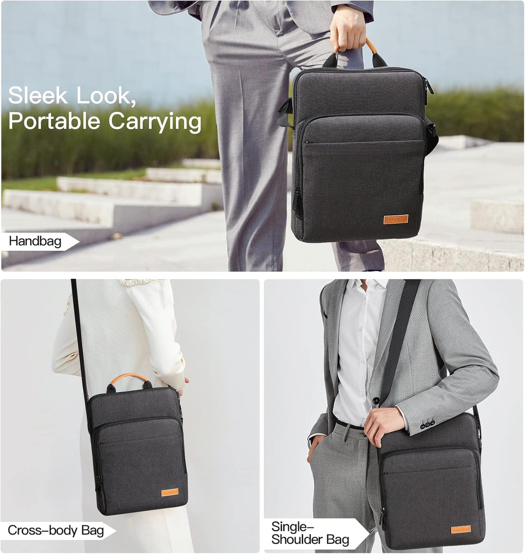 Dadanism 9-11 Zoll Tablet Tasche Hülle, Schultertasche für iPad 9./8./7. Gen 10,2, iPad Air 5/4 10,9