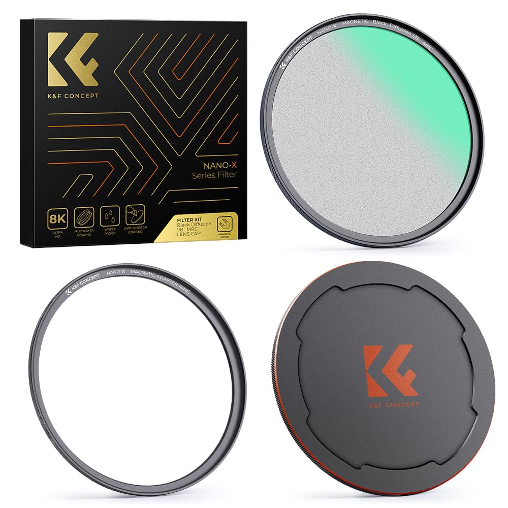 K&amp;F Concept Nano X-Serie Black-Mist 1/8 magnetisch Magnetfilter Black Promist 1/8 Filter Effektfilte