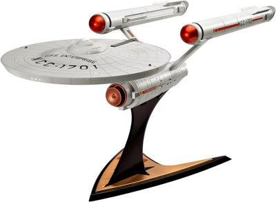 Revell 04991/4991 Star Trek James T. Kirk 04991 U.S.S. Enterprise Science Fiction Bausatz 1:600, 1/6