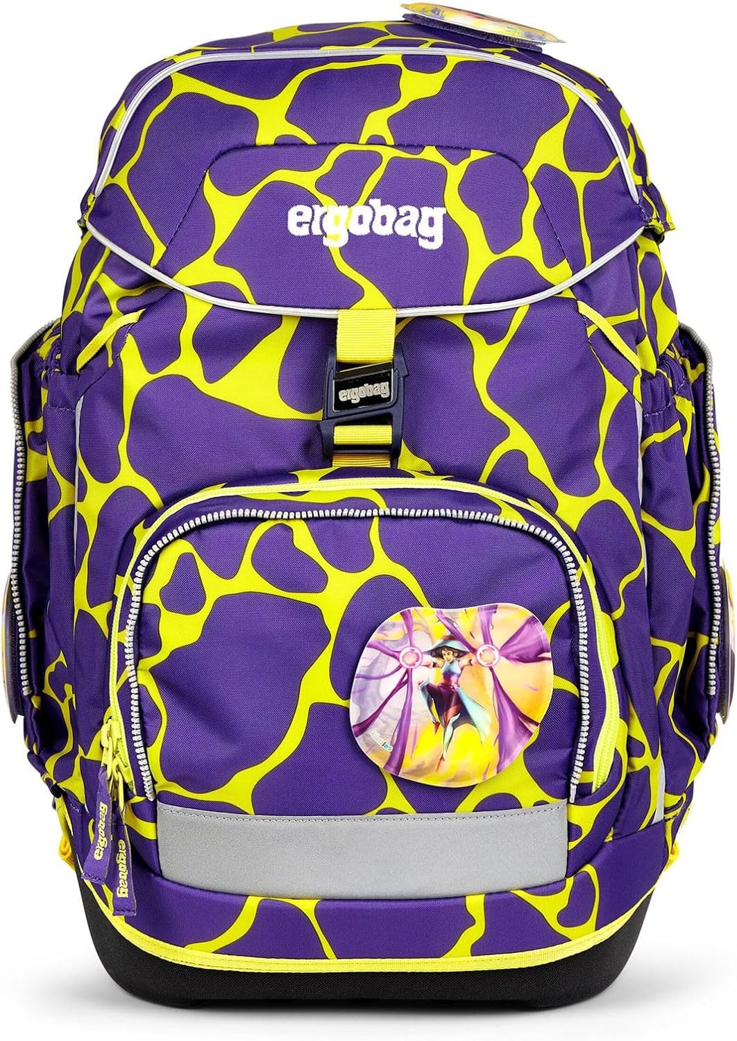 ergobag Pack Set ergonomischer Schulrucksack flexibel 6-teilig Set 1. Klasse Grundschule für Mädchen