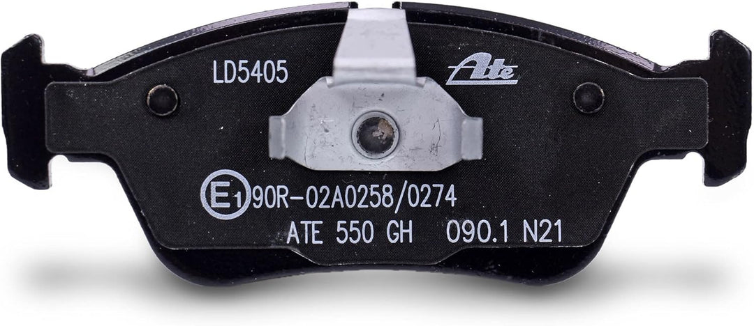 ATE Bremsenset Vorderachse inkl. PowerDisc Bremsscheiben vorne Ø 286 mm belüftet und Ceramic Bremsbe